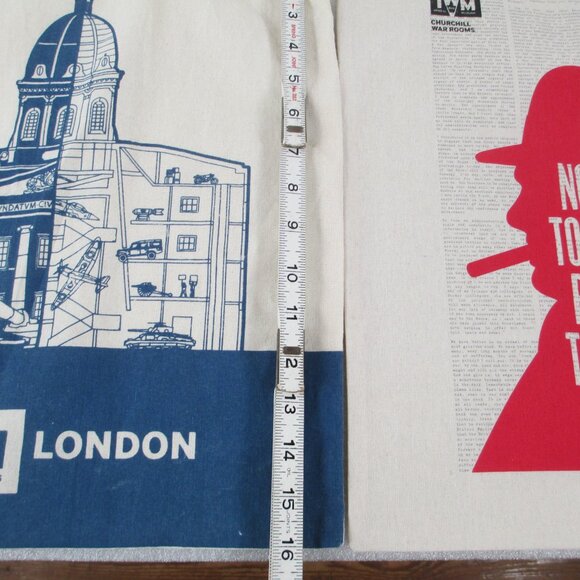 SET OF 2 CANVAS CHURCHILL & MUSEUM TOTES - Picture 15 of 16